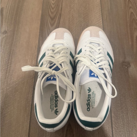 Pre owned adidas samba green and size 4 - Picture 4 of 4